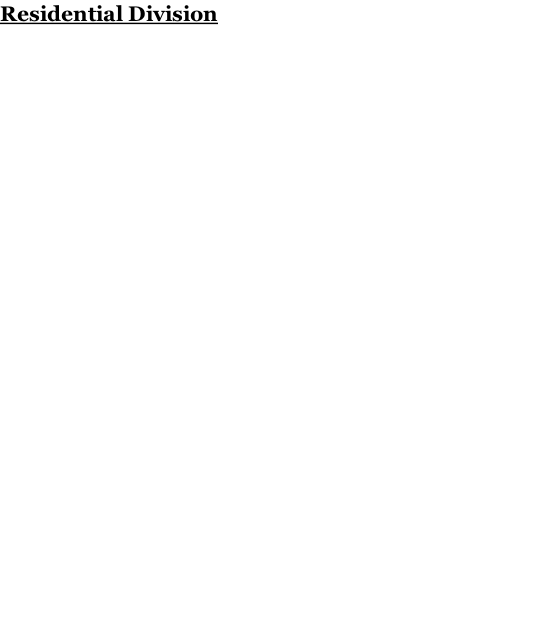 Residential Division